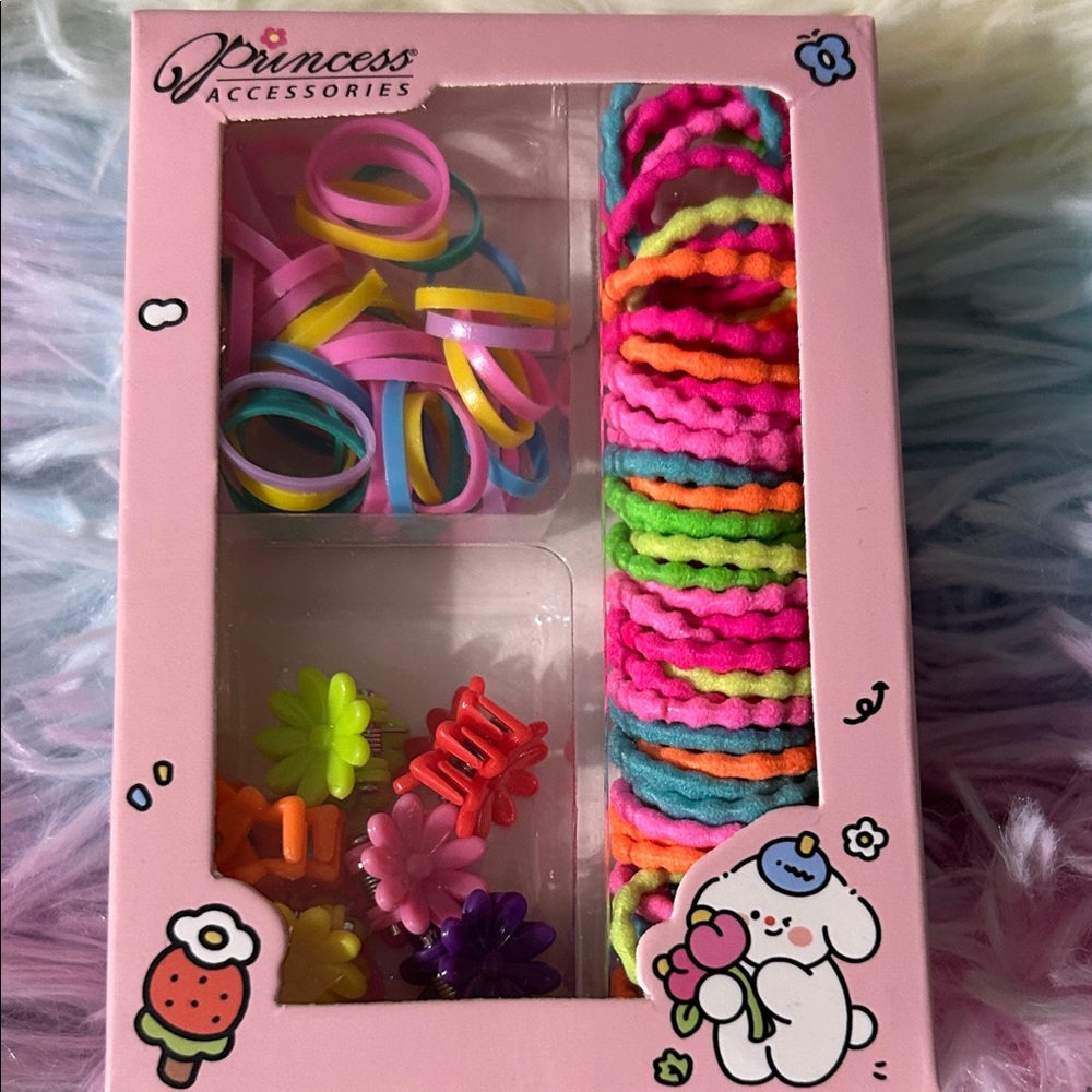 Kids Hair Set - Pink & Multicolor